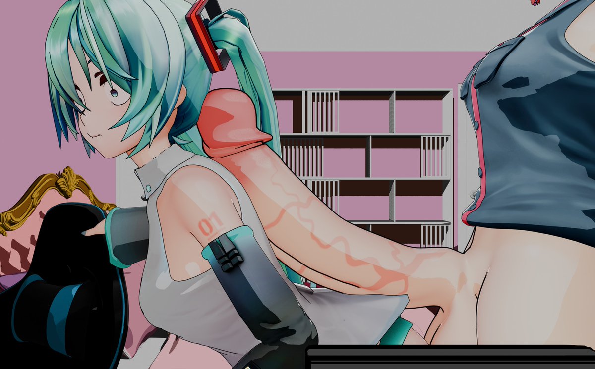 onebigbity's tweet photo. [RENDER] she's right behind me, isn't she...

Miku/Teto by: @Doobie3D, edited by me https://t.co/96eLqsYEpr