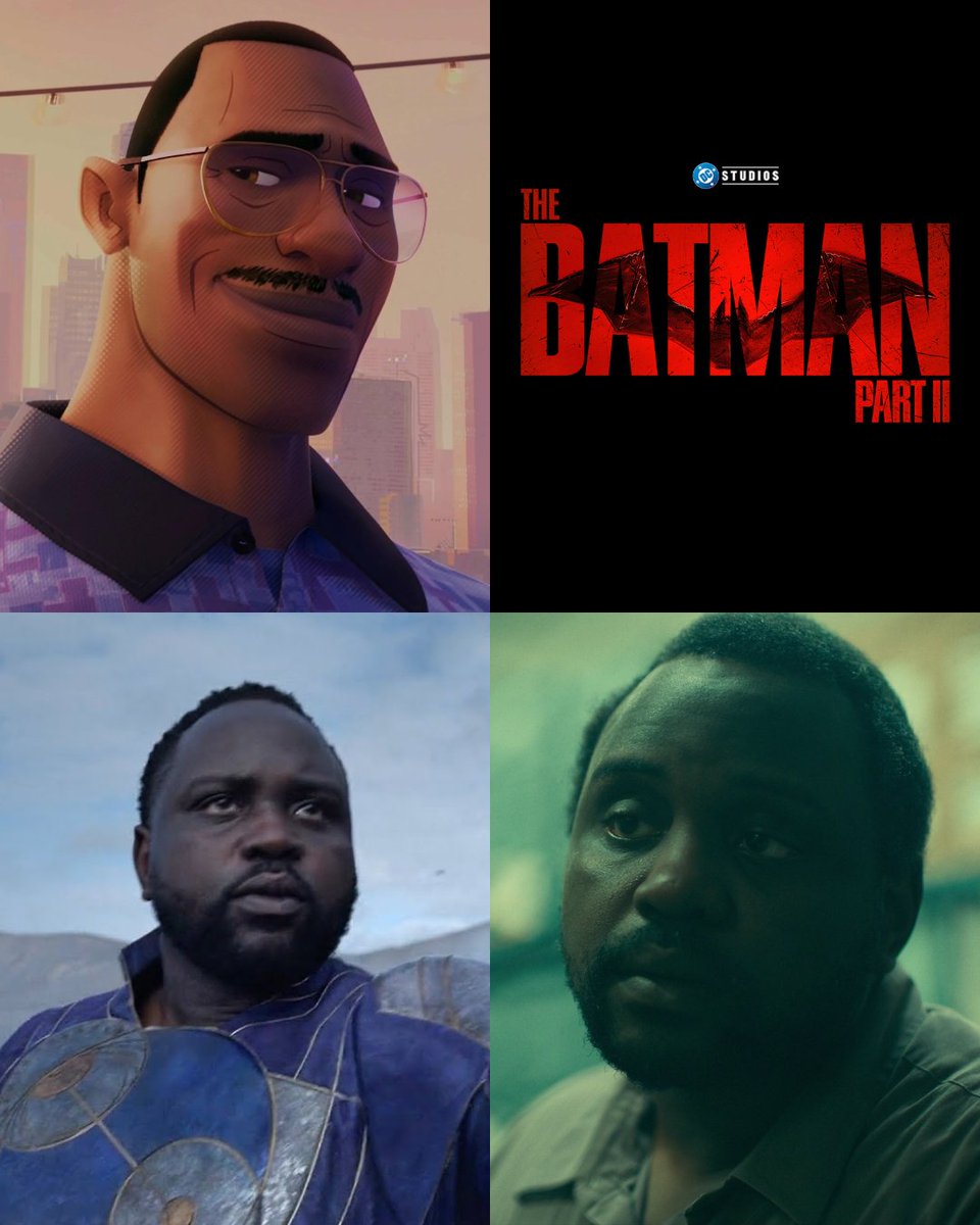 TheBatmanFilm_'s tweet photo. ‘THE BATMAN: PART II’ marks Brian Tyree Henry’s 4th role in a superhero universe 🦇 https://t.co/kjBoaQxUpT