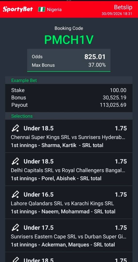 BETPROFITS1's tweet photo. 500 &amp; 850 ODDS CRICKET ✅✅✅ https://t.co/xV9oZhJQ4a