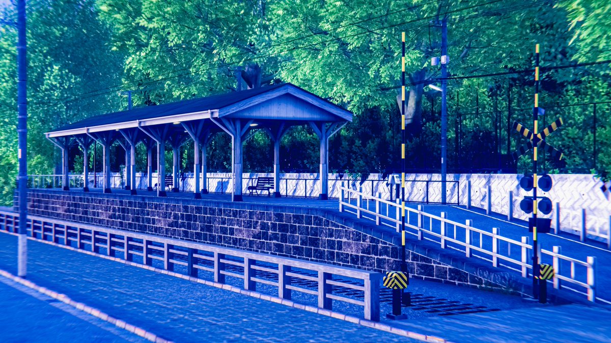 Neomance's tweet photo. Station Under The Amethyst Skies
アメジスト色の空の下の駅

World : Re.Aurora
Author : ひなの。

#VRChat_world紹介 #Neo写真 https://t.co/m03BLvIvUE