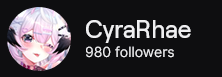 cyrarhae's tweet photo. 20 away from 1k on twitch babes!

Can't believe I'm so close. What a long journey this has been, but I'm very happy for a lot of it to get where I am today <3 https://t.co/UUWoufMajc