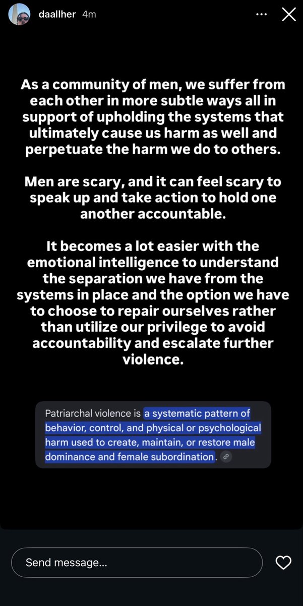 postanicrave's tweet photo. Dalton encourages people to understand what is currently happening with the civil suit at Cornell and to take action.  

📸: daallher on Instagram story. https://t.co/m5QPRbXGB0