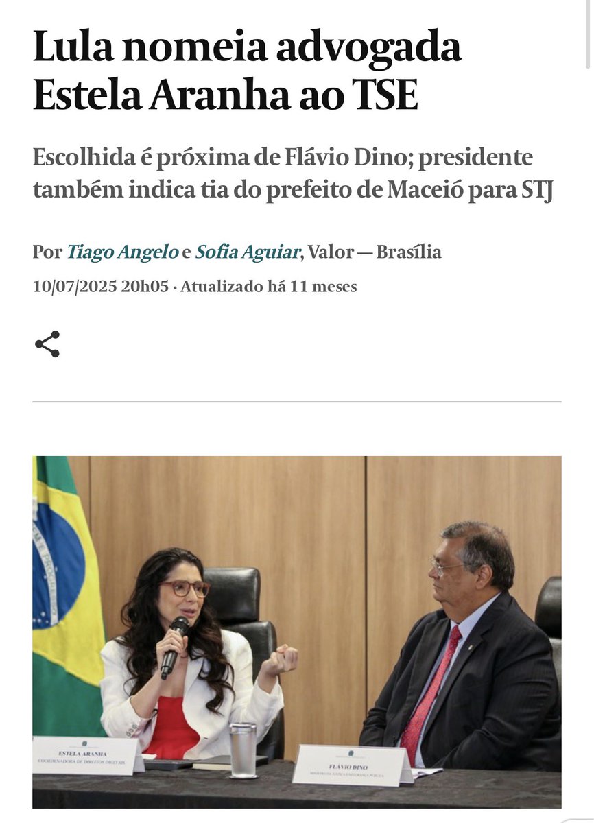 nikolas_dm's tweet photo. A Ministra que mandou apagar o meu vídeo. Só isso mesmo. https://t.co/sS4UCTYahA