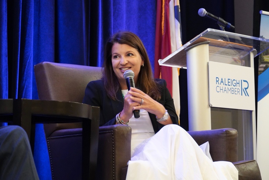 FoundryCRE's tweet photo. Raleigh has a lot going for it, and our Maxis Advisors team knows what businesses are looking for.

Jessica D'Annunzio, EVP, recently spoke at Metro Metrics about how companies considering expansion or relocation view the Raleigh region and what will help it stay competitive. https://t.co/ZJ5wNKK6Iq