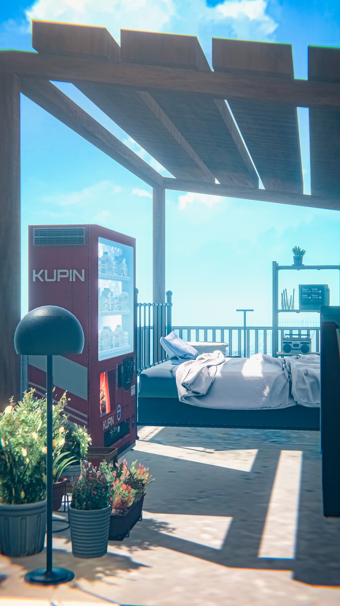 Neomance's tweet photo. Our Secret Rooftop Base
私たちの秘密屋上基地

World : Rooftop Daydream / 屋上の白昼夢
Author : miyako_jp

#VRChat_world紹介 #Neo写真 https://t.co/Aoy0OBmAxR
