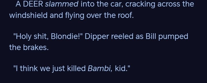 billdip67's tweet photo. I TOLD YOU THE METAPHOR OF THE DEAD DEER, I SAID IT OMFG https://t.co/coS5YeVmV5
