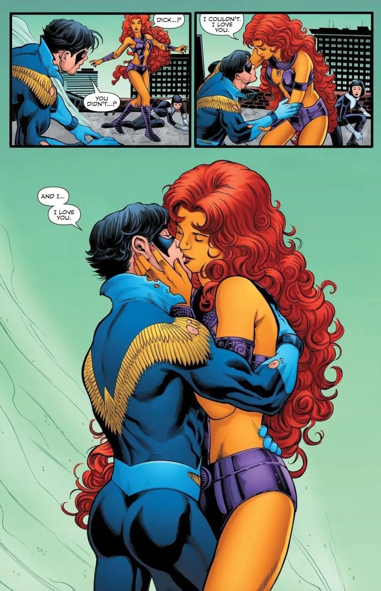 Koryinlove's tweet photo. Please, I just want to see my parents again 😭, is that too much to ask of 🥹🥹💔 
#Nightstar #nightwing 
#starfire #dc
#teentitans https://t.co/PqUA0hSeuI
