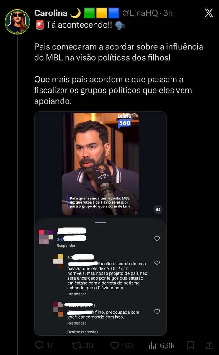 LucasBalazs's tweet photo. Não precisa esconder meu nome kkkkkkkkkkkkkkkkk

Fico triste que você seja asquerosa a ponto de querer controlar sua filha e ache que minha mãe queira fazer o mesmo.

Ela sempre me apoiou no que faço pelo MBL e acredita em mim, mas você não sabe o que é amor parental. Nunca teve. https://t.co/jeIK186BVp