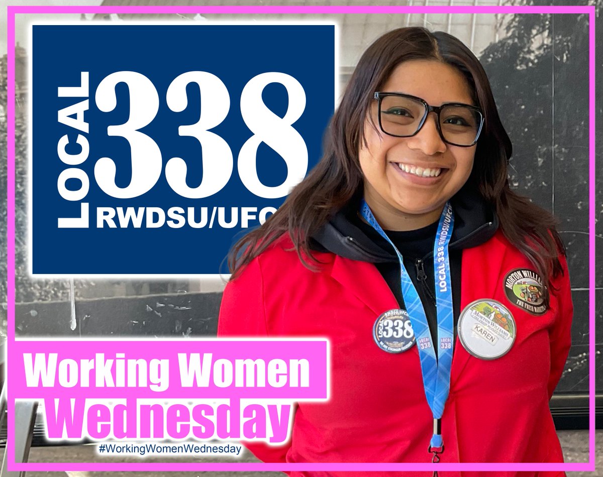 Local338's tweet photo. #WorkingWomenWednesday Karen Saldivar is a 6-year member working at Morton Williams in the Bronx! https://t.co/EFkVOo6Wku