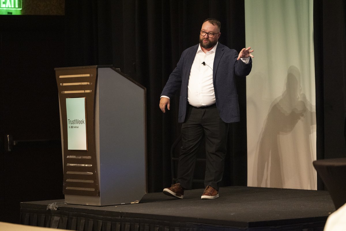 OneTrust's tweet photo. @Workday Implementation is one milestone. Adoption is where the work continues.

Miles Murphy, Staff Digital GRC Analyst shared how its team built internal momentum, defined success, and connected platform use to broader business goals.

#TrustWeek https://t.co/f55tJt7xGz