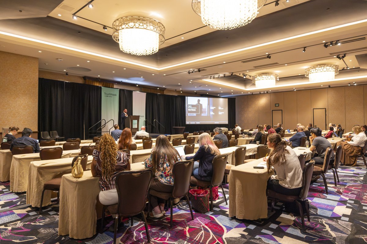 OneTrust's tweet photo. @Workday Implementation is one milestone. Adoption is where the work continues.

Miles Murphy, Staff Digital GRC Analyst shared how its team built internal momentum, defined success, and connected platform use to broader business goals.

#TrustWeek https://t.co/f55tJt7xGz
