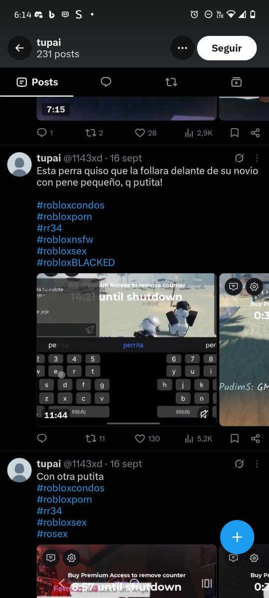 1143xd's tweet photo. Bueno gente no se porque pero me toco la funa mas extraña, gente aclaro que toda persona con la que yo grabo la encuentro por el sistema de match de RECEB, yo nunca e puesto avatars de personas random por idea mía o por fetiches míos, todo es a lo que escoja la otra persona https://t.co/ct8hq1qTmr