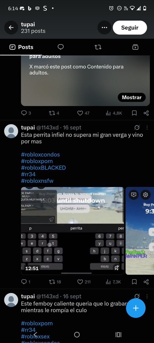 1143xd's tweet photo. Bueno gente no se porque pero me toco la funa mas extraña, gente aclaro que toda persona con la que yo grabo la encuentro por el sistema de match de RECEB, yo nunca e puesto avatars de personas random por idea mía o por fetiches míos, todo es a lo que escoja la otra persona https://t.co/ct8hq1qTmr