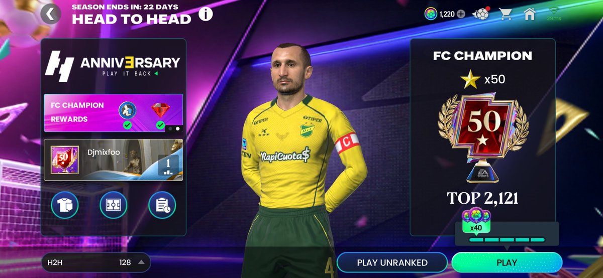 djmixfoo's tweet photo. H2H 50⭐️✅️

Will share some highlights soon👀

Experience that stamina is a bit better with update still can drain quite a lot on balanced mentality and full backs pushing up too much even on defence is a bug that needs to be resolved https://t.co/qy9CvziKFF