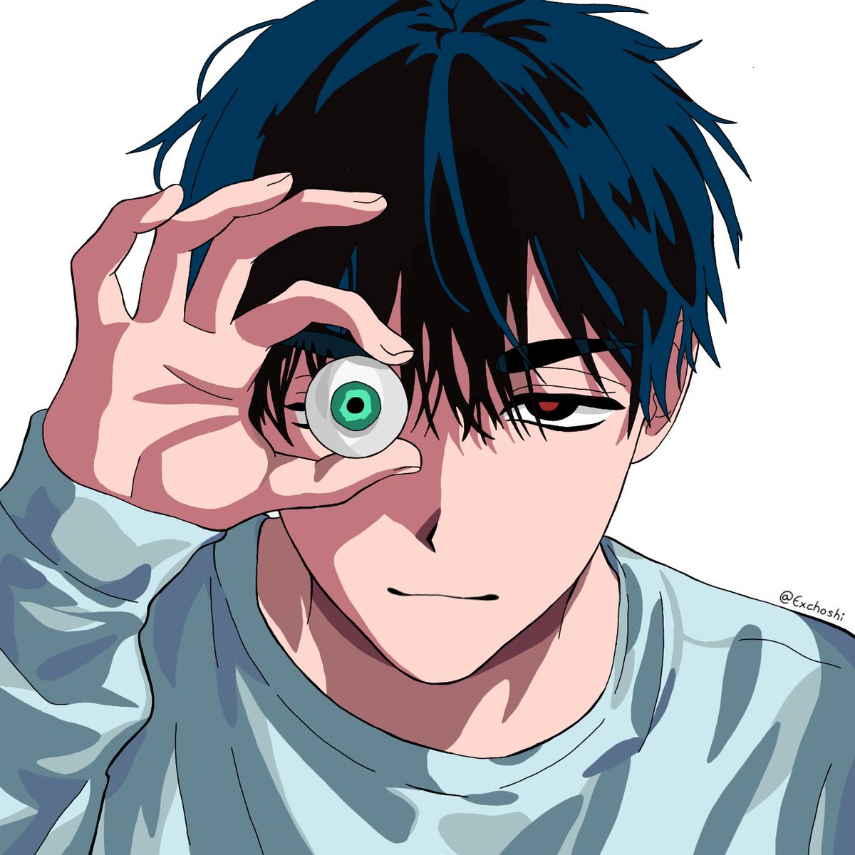 Exchoshi's tweet photo. Eye 👁️ #alienstage #ALNST #ivantill https://t.co/Q09wA89ahP