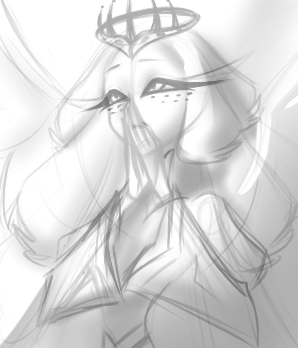 AstaRinRinn's tweet photo. Seraphim WIP🪽
#hazhinhotel https://t.co/okeue1i4tW