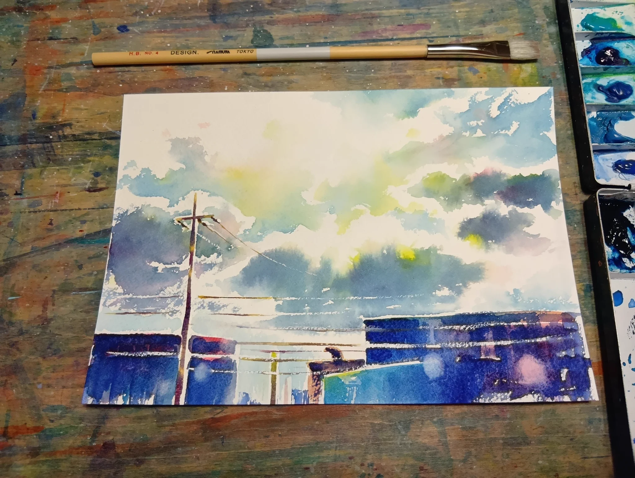 DiDi（土井大輔）watercolor on X: 