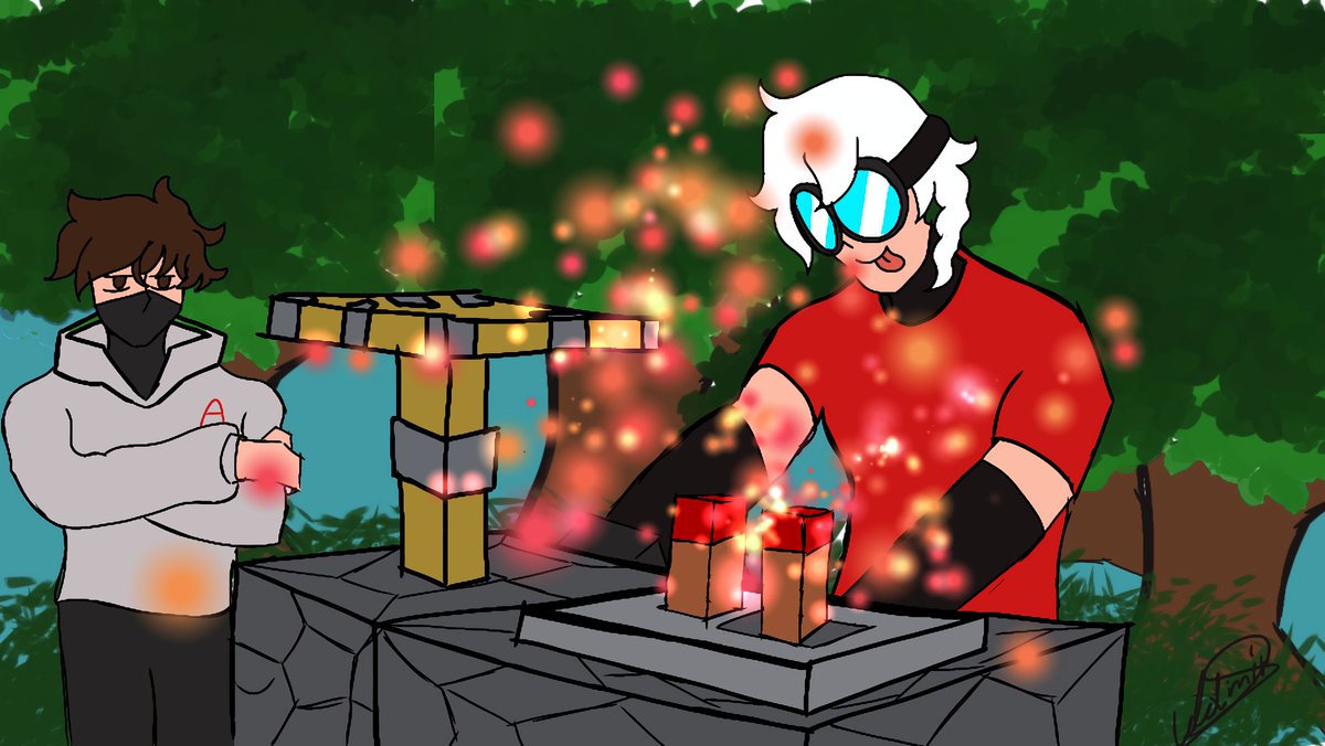 RWTM30102006's tweet photo. El ingeniero del Equipo #Dedsafío4 #dedsafioFANART https://t.co/eYIGAcjxUk