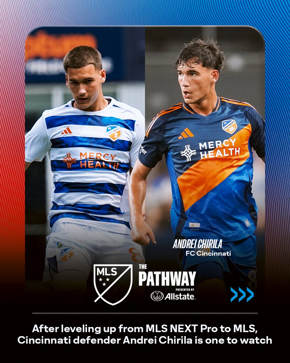 Andrei Chirilla is making noise at @​fccincinnati! 👀

The Pathway, pres. by Allstate 
 [📷](https://pbs.twimg.com/media/HTfqT7yWQAA1m2a.jpg) https://pbs.twimg.
