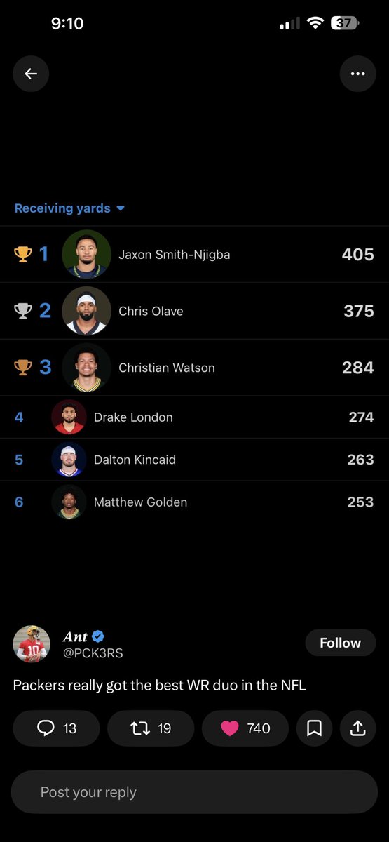 Filthy_Vhr's tweet photo. @TylerShoughMVP @PFF I mean I think so too🤷🏽‍♂️ https://t.co/P2CtIOmQio