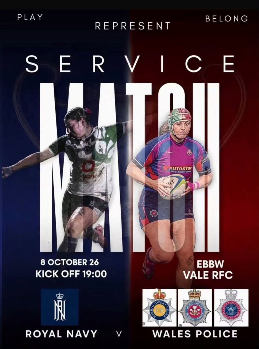 EbbwLadies's tweet photo. Ebbw Vale RFC are Delighted to be hosting this game next week.  Come and support the girls.  8th October 7pm KO. https://t.co/aJ8CLmgUS9