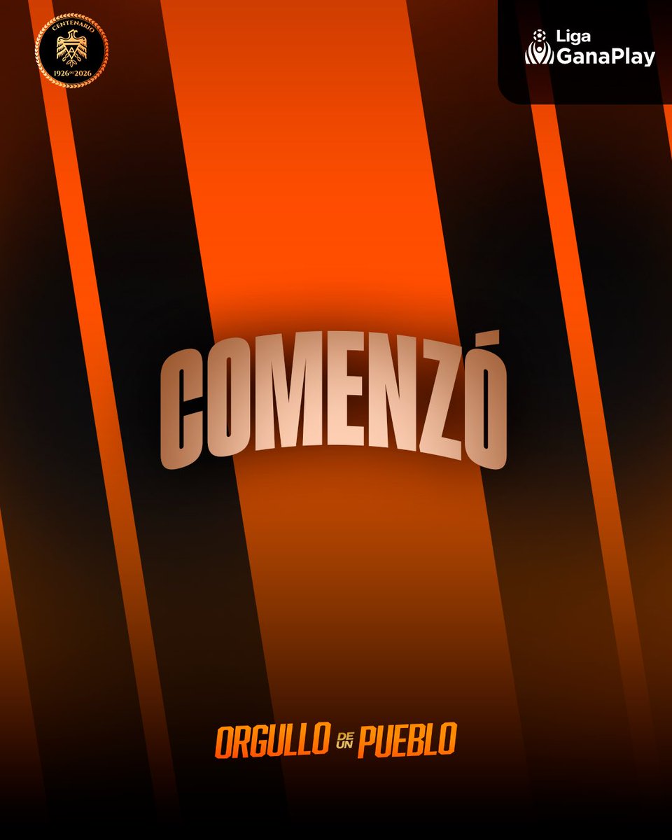 cdaguilaoficial's tweet photo. ⏱️ 𝐈𝐧𝐢𝐜𝐢𝐚 𝐞𝐥 𝐞𝐧𝐜𝐮𝐞𝐧𝐭𝐫𝐨 ⚽️

⚔️ Vamos por la victoria. 😤

🦅 #CDÁ 0-0 #InterTecla 🦜

#ElMásQuerido https://t.co/4L8cleP06m