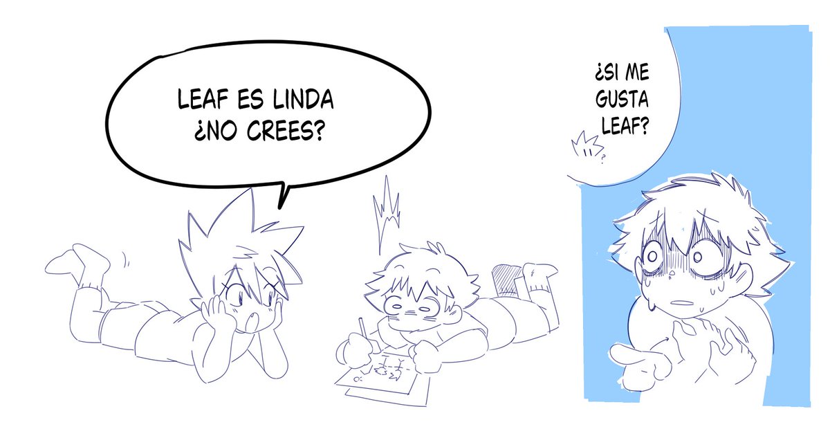PemebiChan's tweet photo. Me di cuenta que no había dibujado a Leaf y tenia que remediarlo https://t.co/mgOVmNsPco