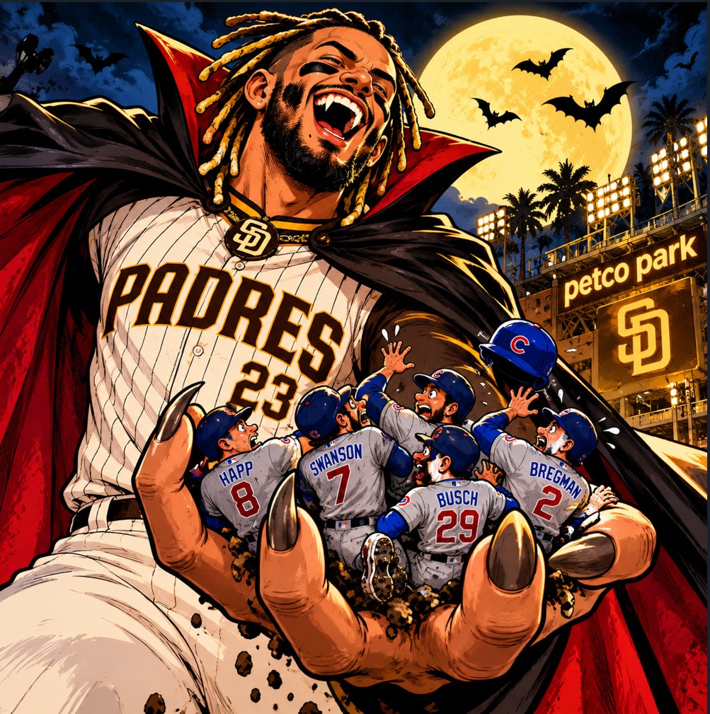 scoutsan815's tweet photo. NL WILD CARD GAME 2 ⚾️
CHC @ SD | 10 ET / 7 PT
Gausman 🆚 Pivetta
I'm taking SD to finish it. 🌴 https://t.co/56rdUn9rzw
