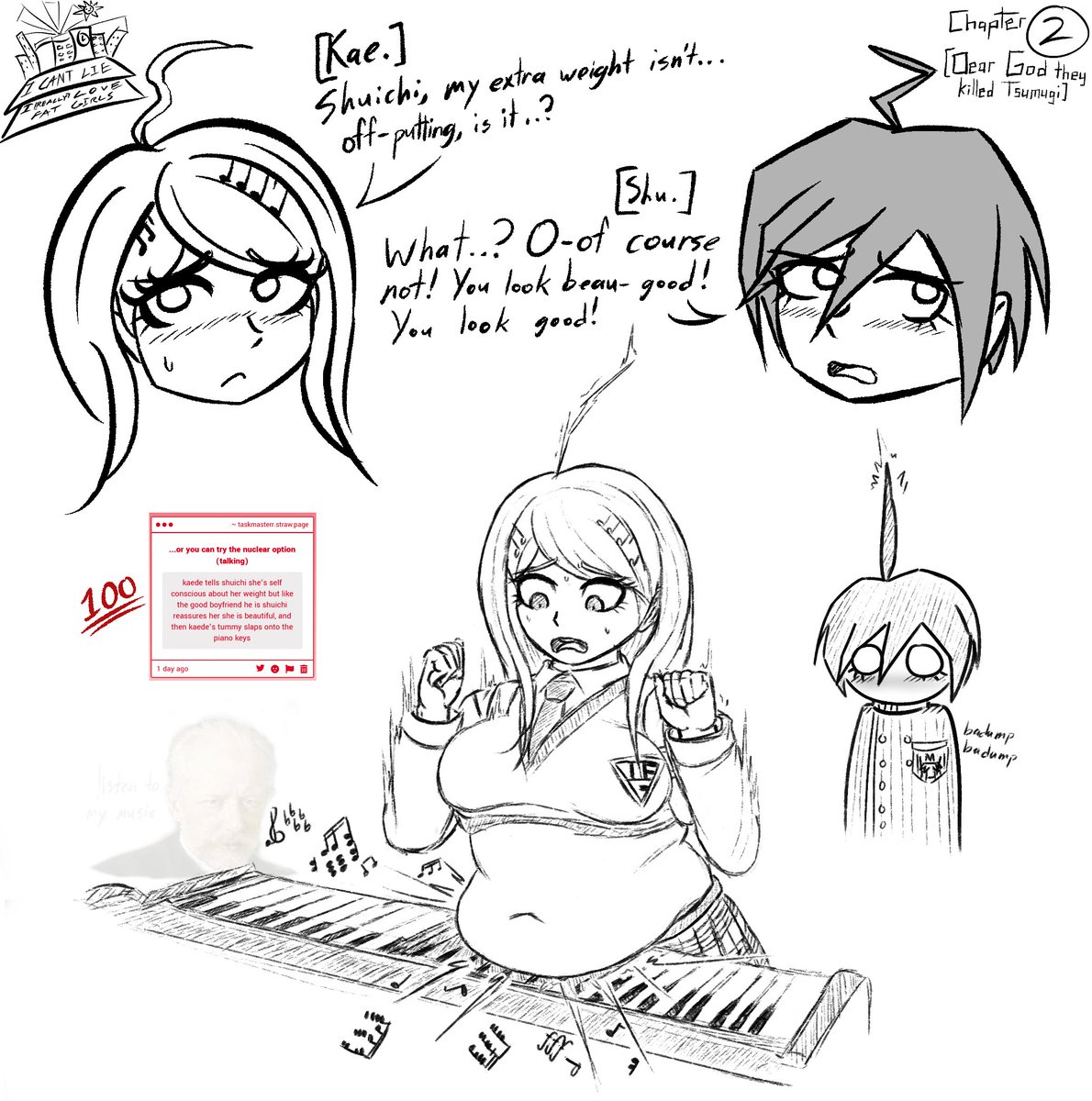 taskmaster_art's tweet photo. strawpage request 😇

lord have mercy

#danganronpa #drtwt https://t.co/xAdvvehmcL