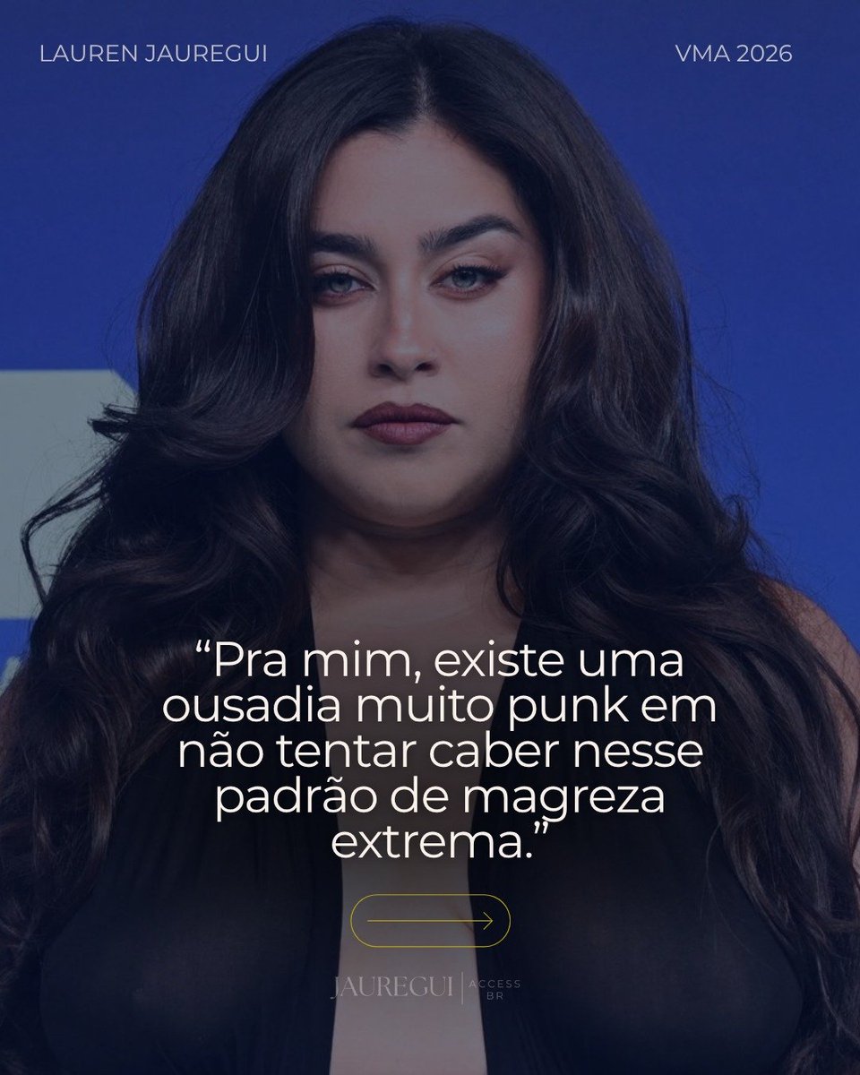 Jauregui_access's tweet photo. Lauren Jauregui fala sobre corpo, autoestima e pressão estética no VMA 2026.

As declarações foram dadas ao @enews e repercutidas pela @people. 

Post completo 👇
https://t.co/4MGpmRaS1P https://t.co/eWVrHQxj4I
