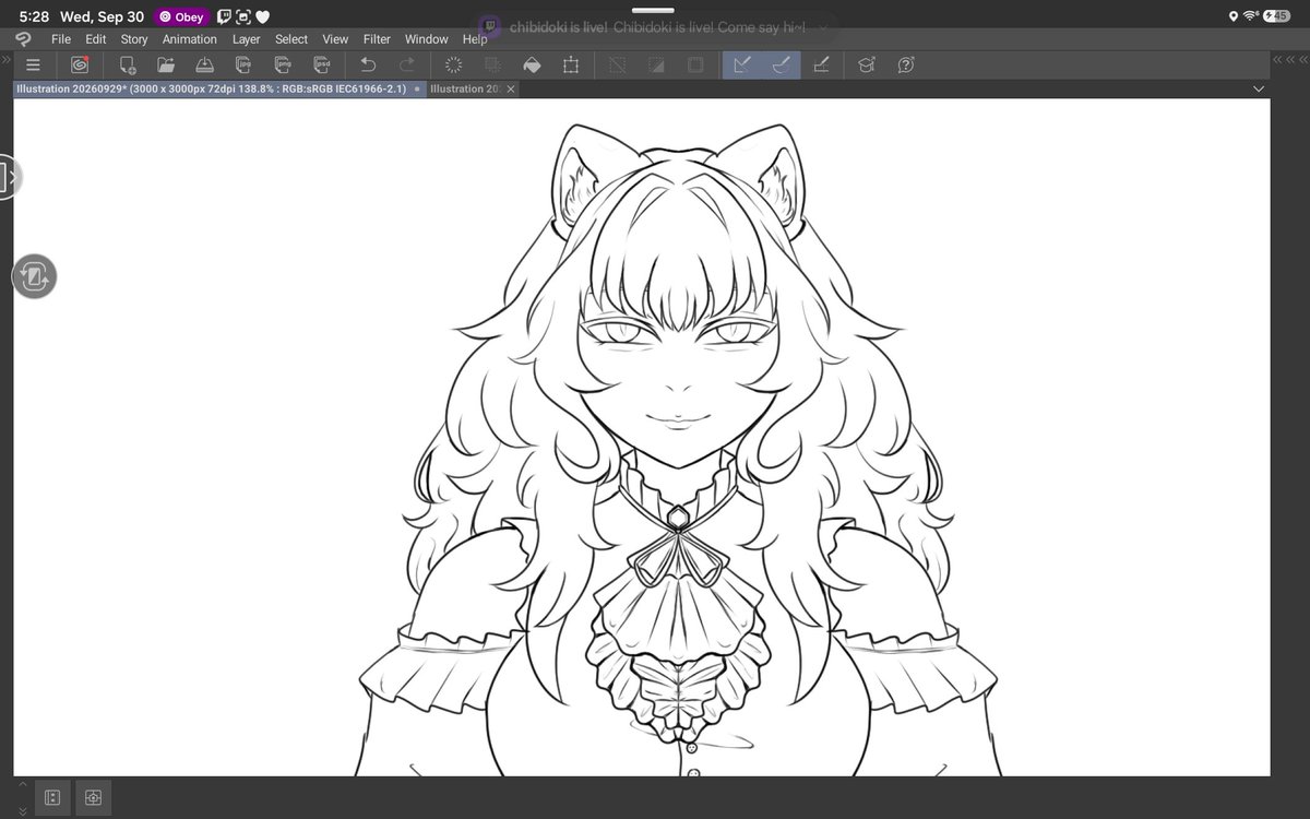 hanasynth's tweet photo. The long awaited line art update :> https://t.co/7gzGgrXwHv