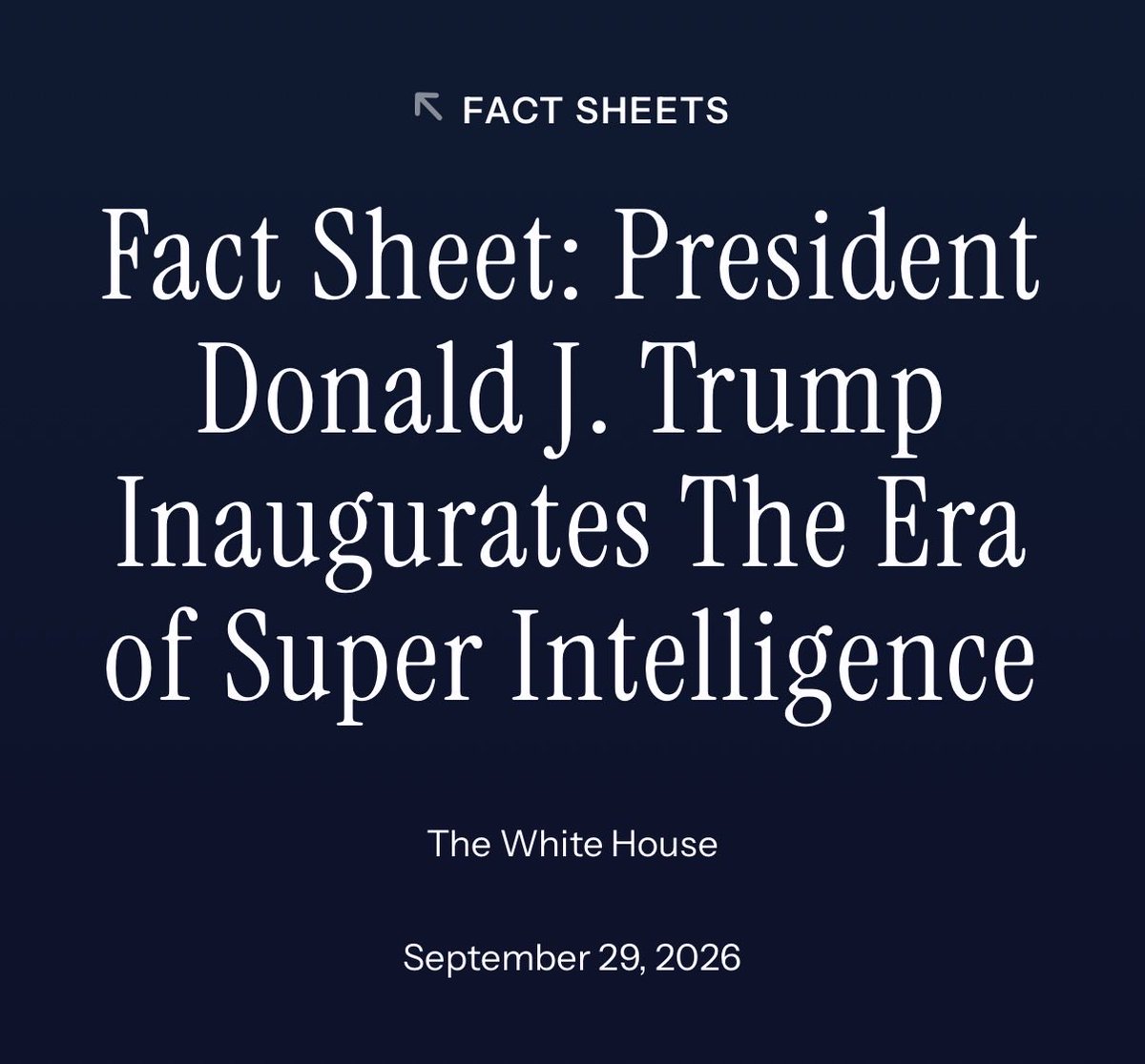 benrund's tweet photo. Now it is official.
Good news for my partners:

SI = Super Intelligence = Service Integrator 

LOL 😂 
#AI #SI https://t.co/XFP4mfyB1a