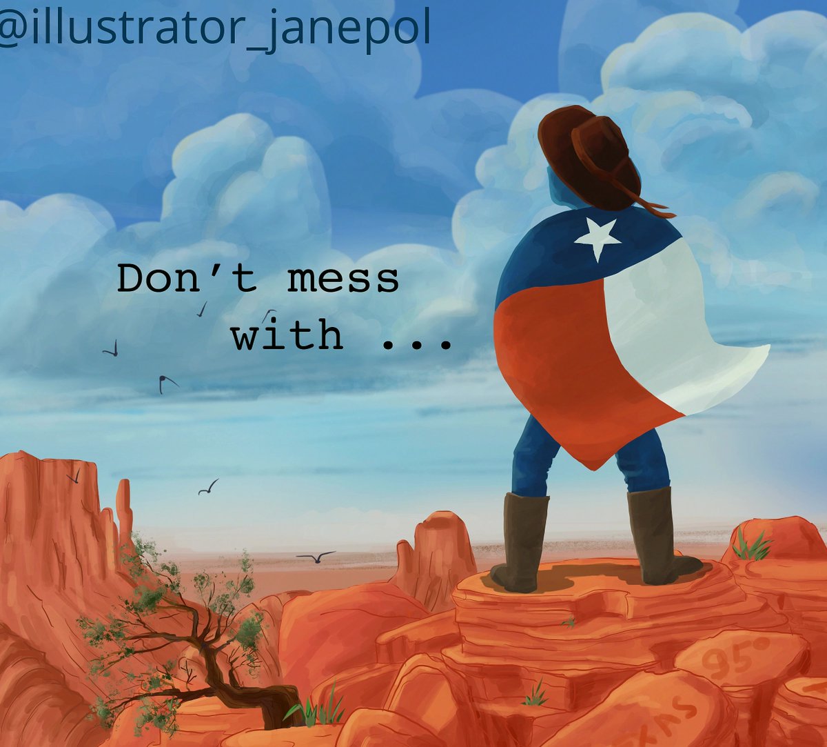 gregorifedjtt's tweet photo. Don't mess with Texas drawing
#Watercolor #VIDEOFULLHD https://t.co/pimPEGIGH9