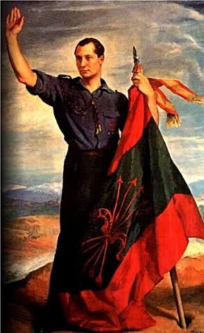 derArgentiam's tweet photo. "Mejor compañía que la de las ideas puras no se ha de encontrar."

José Antonio Primo de Rivera.

La diferencia entre un buen cristiano y una criptojudía. https://t.co/OIAx4wWsXi