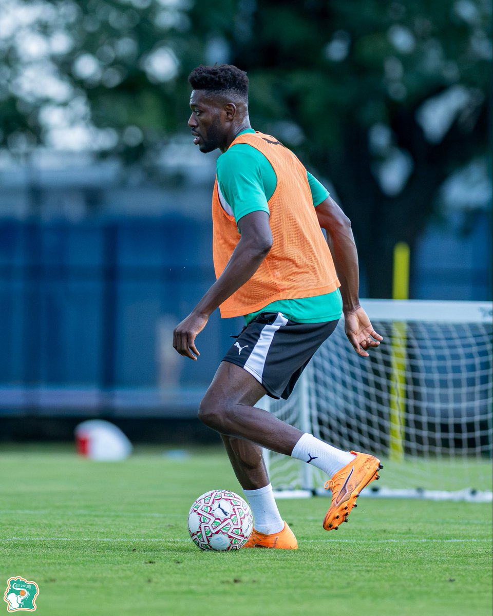 equipenatciv's tweet photo. 🇨🇮 Séance d’entraînement ce mercredi 30 septembre pour les remplaçants et les joueurs restés sur le banc lors du match face à la Somalie.
Même ambition, même détermination ! 🐘🔥🇨🇮

#TousDerrièreLesÉléphants #ÉliminatoiresCAN2027 https://t.co/kLUjrM9CMg