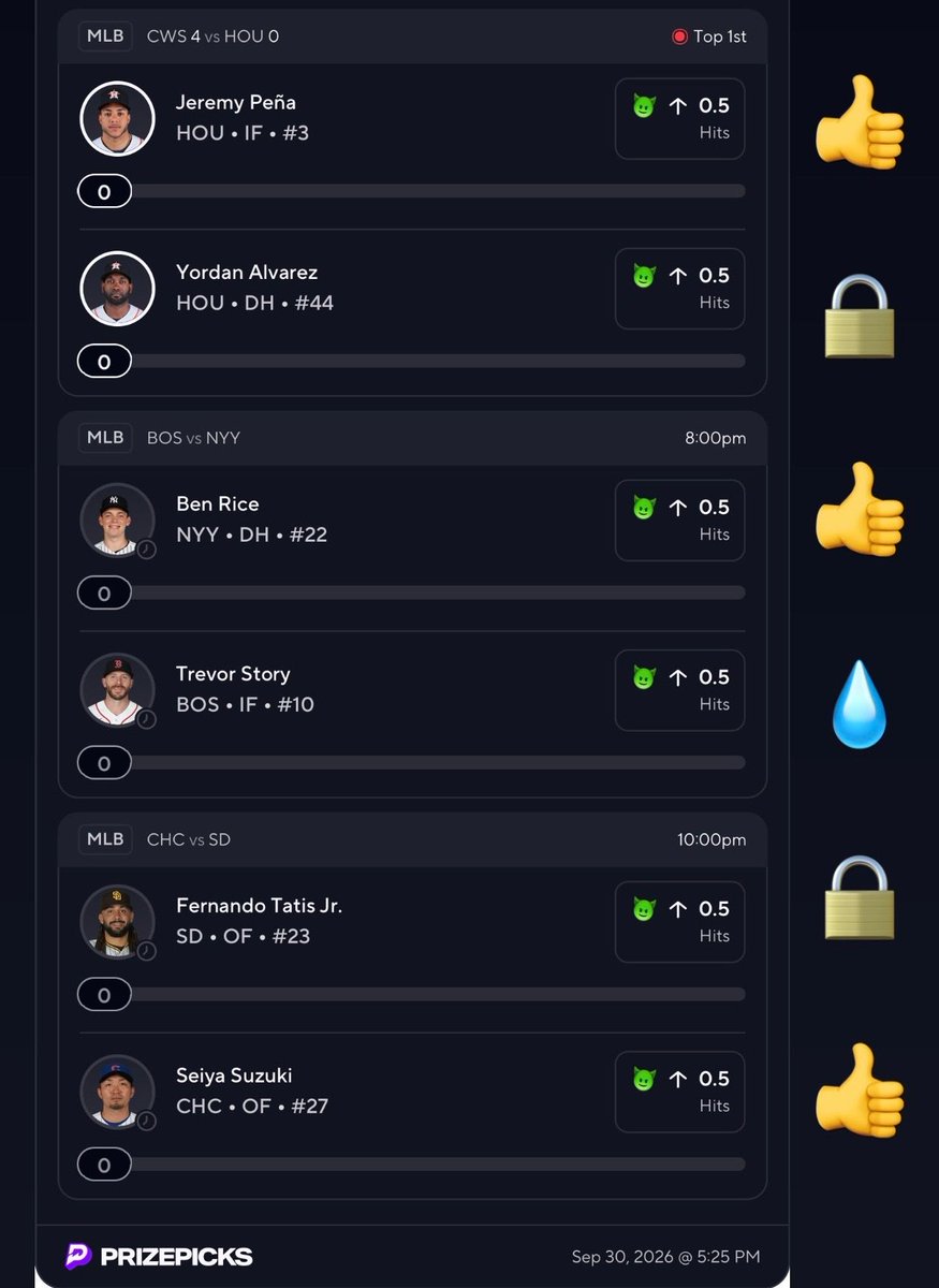 Cover3Net's tweet photo. Our hits pick parlay is live for the MLB playoffs on September 30th! ✅

Let's break them down with our exclusive system:
👍 Props (bets we like)
🔒 Locks (favorites)
💧 Drops (leans we don’t love, but don’t hate).

Need some bonus funds to tail/fade? 🧵👇 https://t.co/6gWtHPXyEJ