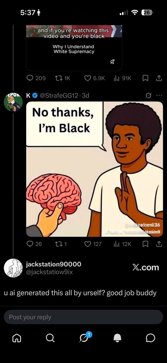 jackstatiow9ix's tweet photo. @1_800_8647 @StrafeGG12 @DemarJohns47935 ur first time having eyes pal? https://t.co/q0Y4xB6M75