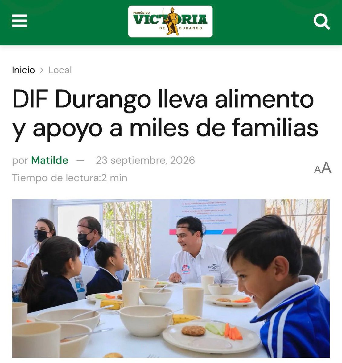 isabelsolecito's tweet photo. k padrísimo q no solo les den comida sino q los traten con respeto y dignidad a nuestros abuelitos, así se hace gobierno #ElCaminoQueNosUne https://t.co/3RdM99Fr30