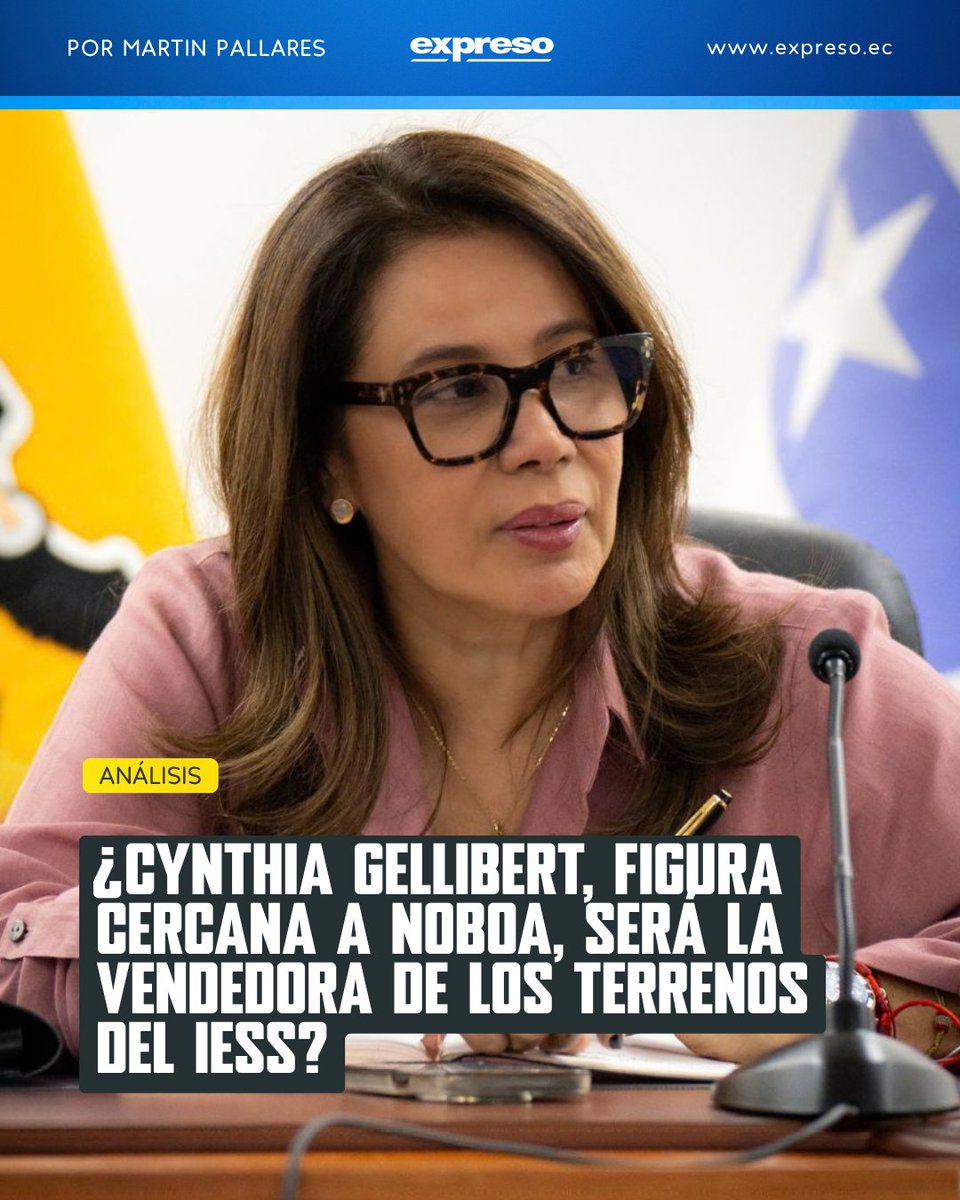 Expresoec's tweet photo. #ANÁLISIS | Es la funcionaria que mayor incondicionalidad mantiene con Daniel Noboa. En otras palabras, la venta no tendrá la más mínima independencia del Ejecutivo.

Lee más 👇 https://t.co/phYBAymBHD https://t.co/JJMjPRTYg1