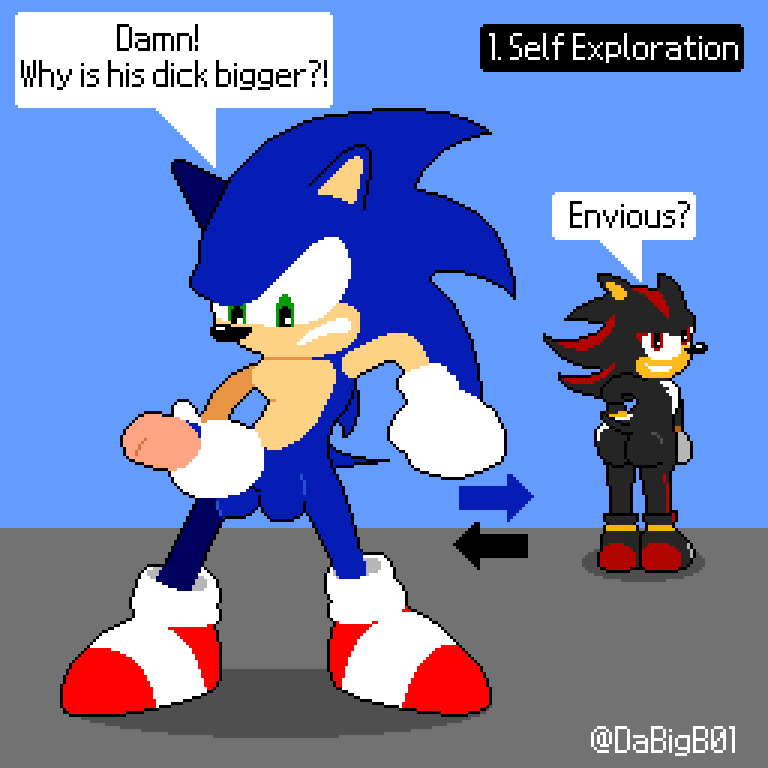 DaBigB01's tweet photo. Idk if I've got time for this self challenge rn lol
Least I'll have one for this Sonic BodySwaptober
May come back to this later-

Day 1: Self Exploration
with Sonic and Shadow MtM body swap https://t.co/Gko5djT13n