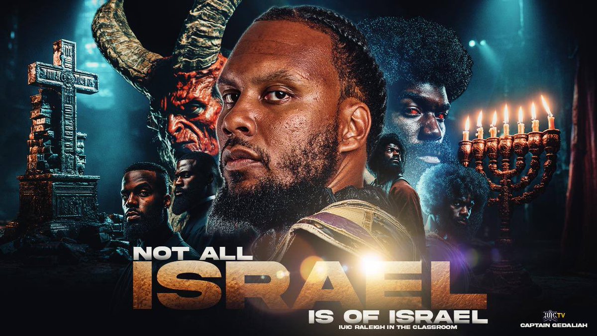 IUIC_NC's tweet photo. Not all Israel is of Israel 

VIDEO DROPPING TODAY 
4:30pm EST📲📺

⬇️⬇️⬇️⬇️⬇️⬇️⬇️⬇️

https://t.co/zhKbrFshjA

#IUIC #israelites #biblical #bible #christ #faith #God #black #people #slavery #repentance #commandments https://t.co/rWLrm84ZBQ