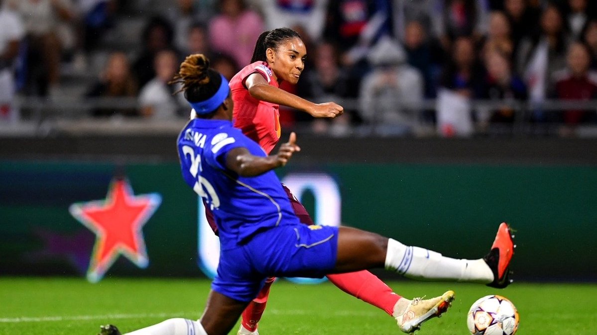 fenottes's tweet photo. L’OL #Lyonnes reste muet face à #Chelsea
#OLLCFC 
(Ouest-France : https://t.co/bn0wM4lHki) https://t.co/v3Q8gVvRUR