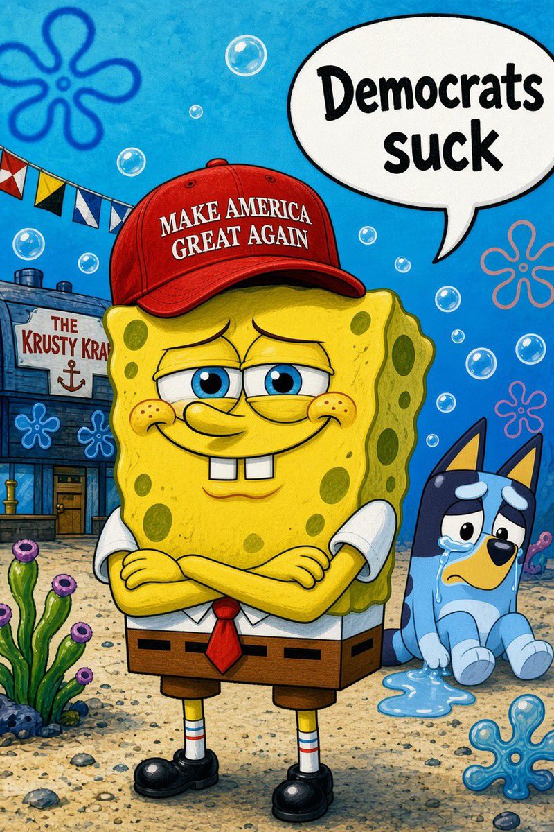 Snoogurt's tweet photo. @LangermanSeth2 @ThatGuyYouKnowF SpongeBob chudpants owns you bluetard https://t.co/mfPoRORHRI