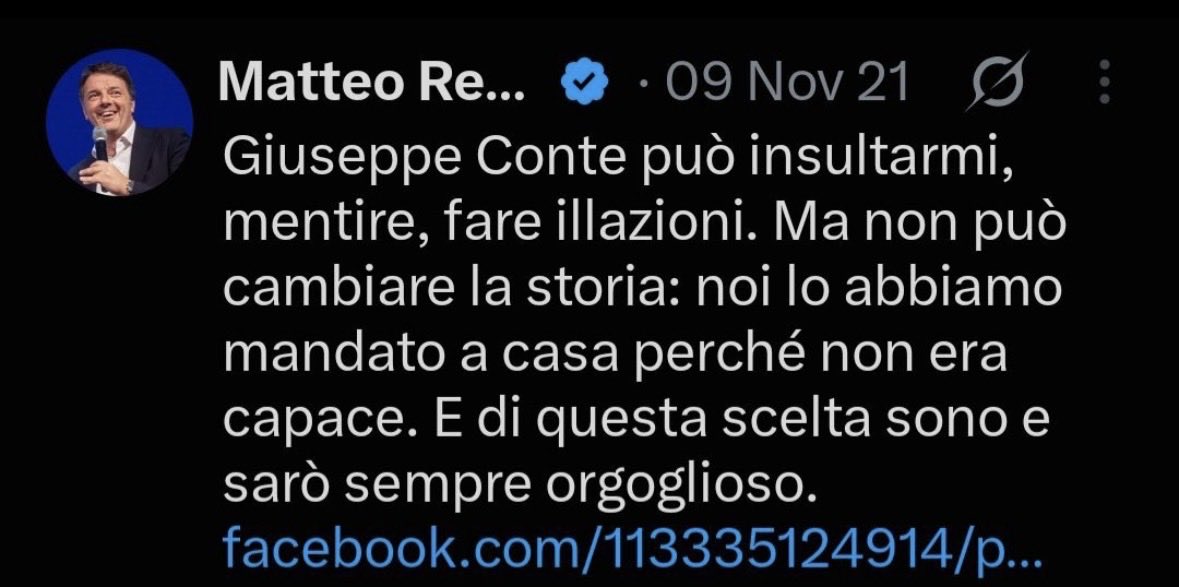 luca_twr's tweet photo. @matteorenzi Vorrei ricordartelo…tanto per non dimenticare! https://t.co/2h2cAjJYto