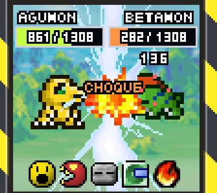 AderekArt's tweet photo. Testing a guided battle system on DMWEB like it is in digimon world, i want to see anyone call it as idle game now Ò.ó https://t.co/KMBhkzVKff