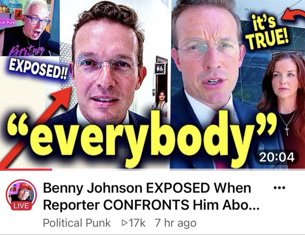 CrimesCouch's tweet photo. Super Duper @bennyjohnson 🏳️‍🌈 https://t.co/jaZ7p9iAs3