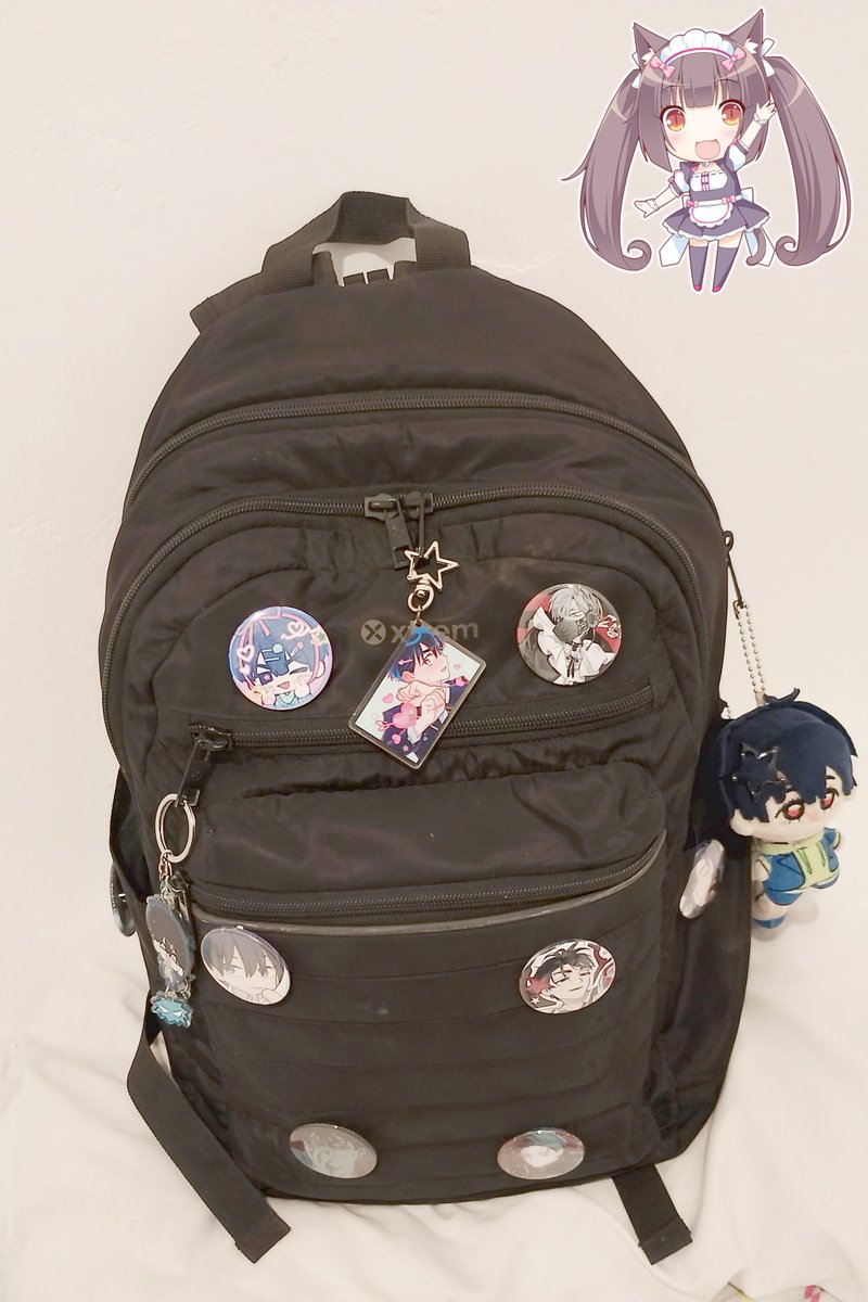 Demonikilixo's tweet photo. Minha mochila!

(DNI with me if you also like Luka and Yoshiki.) 
#ivantill #alienstageㅤ https://t.co/U0D3E6YmFv