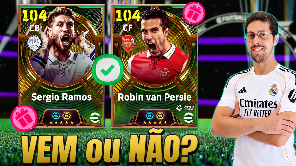 lemefcstreaming's tweet photo. VEM ou NÃO no eFootball 2027??? | SERGIO RAMOS, FABREGAS OU VAN PERSIE? ... https://t.co/clqMD5KUgI via @YouTube 

#efootball https://t.co/JhVnau4oUC