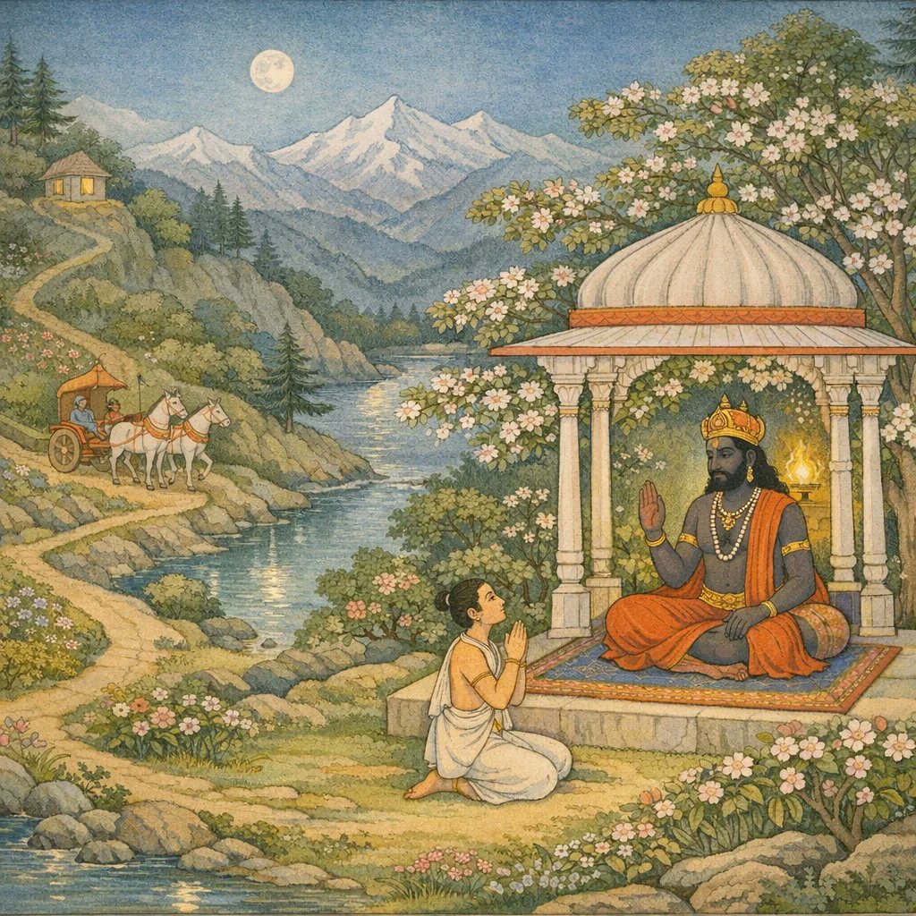 thestillpoint_'s tweet photo. "Know the Self as the rider in a chariot, and the body as simply the chariot. Know the intellect as the charioteer, and the mind as simply the reins. The senses, they say, are the horses, and sense-objects are the paths they tread."

— Katha Upanishad (1.3.3–4) https://t.co/pW6aJAZIIE