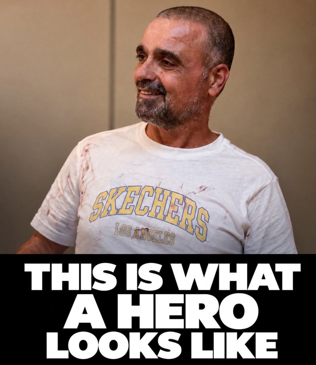 MAGAVoice's tweet photo. THIS IS WHAT A TRUE HERO LOOKS LIKE 🙏 https://t.co/r3caTRyiIT